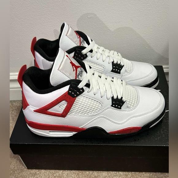 Jordan 4 Retro - 'Red Cement' - Picture 7 of 9